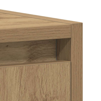 Bathroom Sink Cabinet Artisan Oak 60x33x60 cm Engineered Wood