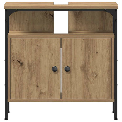 Bathroom Sink Cabinet Artisan Oak 60x30x60 cm Engineered Wood