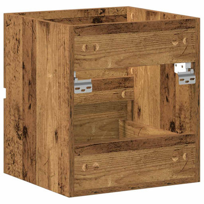 Bathroom Sink Cabinet Old Wood 41x38.5x45 cm Engineered Wood