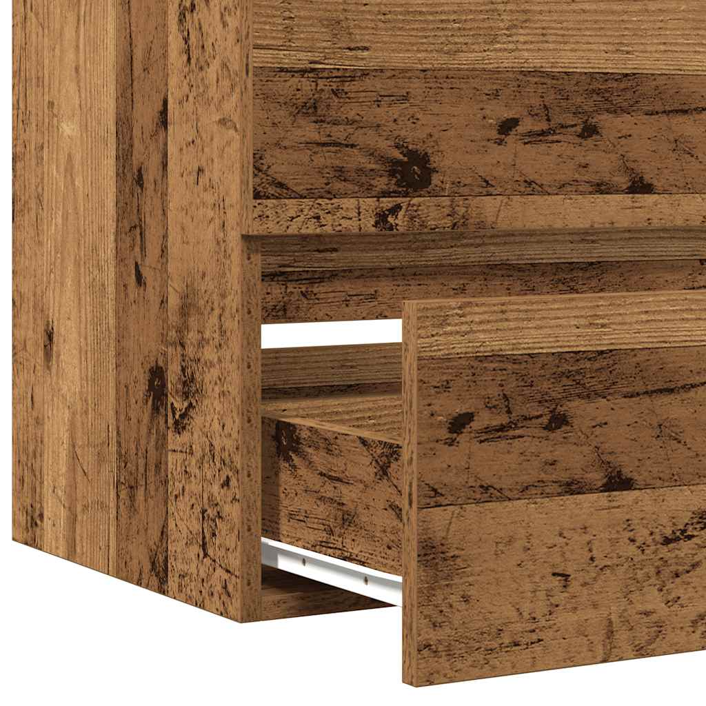 Bathroom Sink Cabinet Old Wood 41x38.5x45 cm Engineered Wood