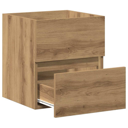 Bathroom Sink Cabinet Artisan Oak 41x38.5x45 cm Engineered Wood