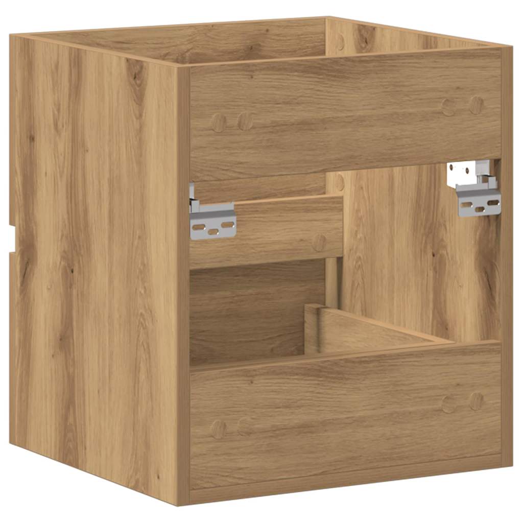 Bathroom Sink Cabinet Artisan Oak 41x38.5x45 cm Engineered Wood