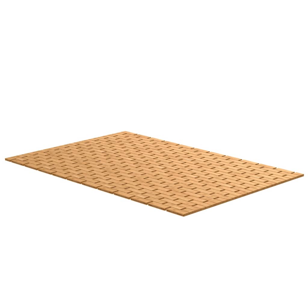 Low Profile Bamboo Bath Mat - Bend