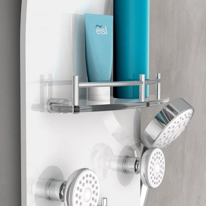 EISL Shower Panel with Mixer KARIBIK White