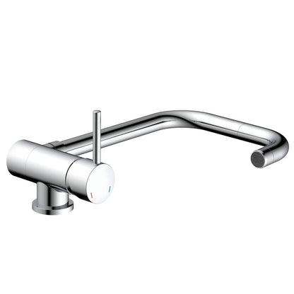 Kitchen Mixer Tap with Tiltable Spout FLEXO Chrome