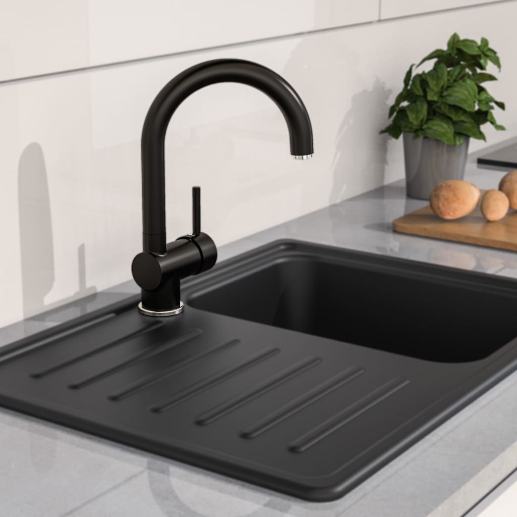 EISL Sink Mixer FUTURA Black-Chrome