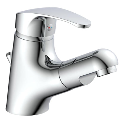 Basin Mixer with Pull-out Spray VICO Chrome