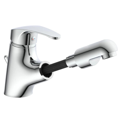 Basin Mixer with Pull-out Spray VICO Chrome