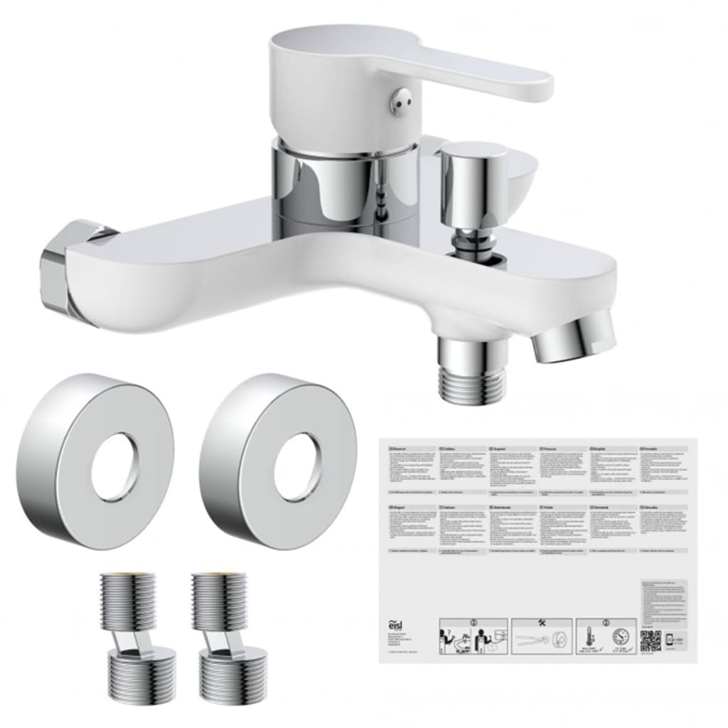 EISL Bathroom Mixer DIZIANI White-chrome - Bend