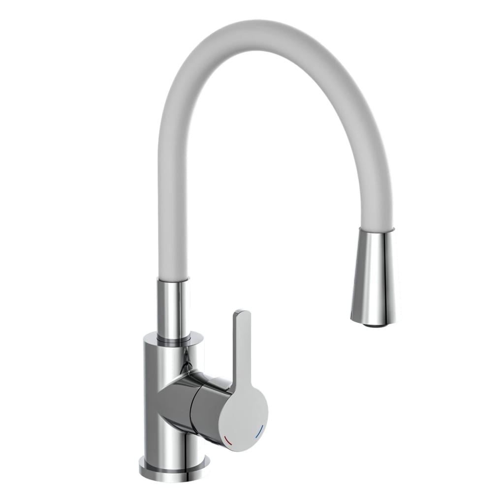 EISL Sink Mixer FLEXO Chrome and Black - Bend