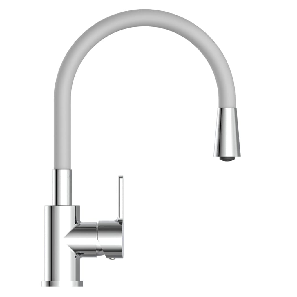 EISL Sink Mixer FLEXO Chrome and Black - Bend