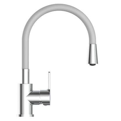 EISL Sink Mixer FLEXO Chrome and Black - Bend