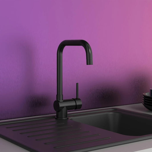 EISL Kitchen Mixer Tap FUTURA Low Pressure Matte Black