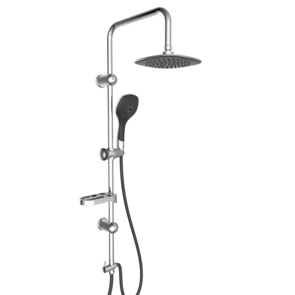 Shower Set DUSCHTRAUM Chrome and Black