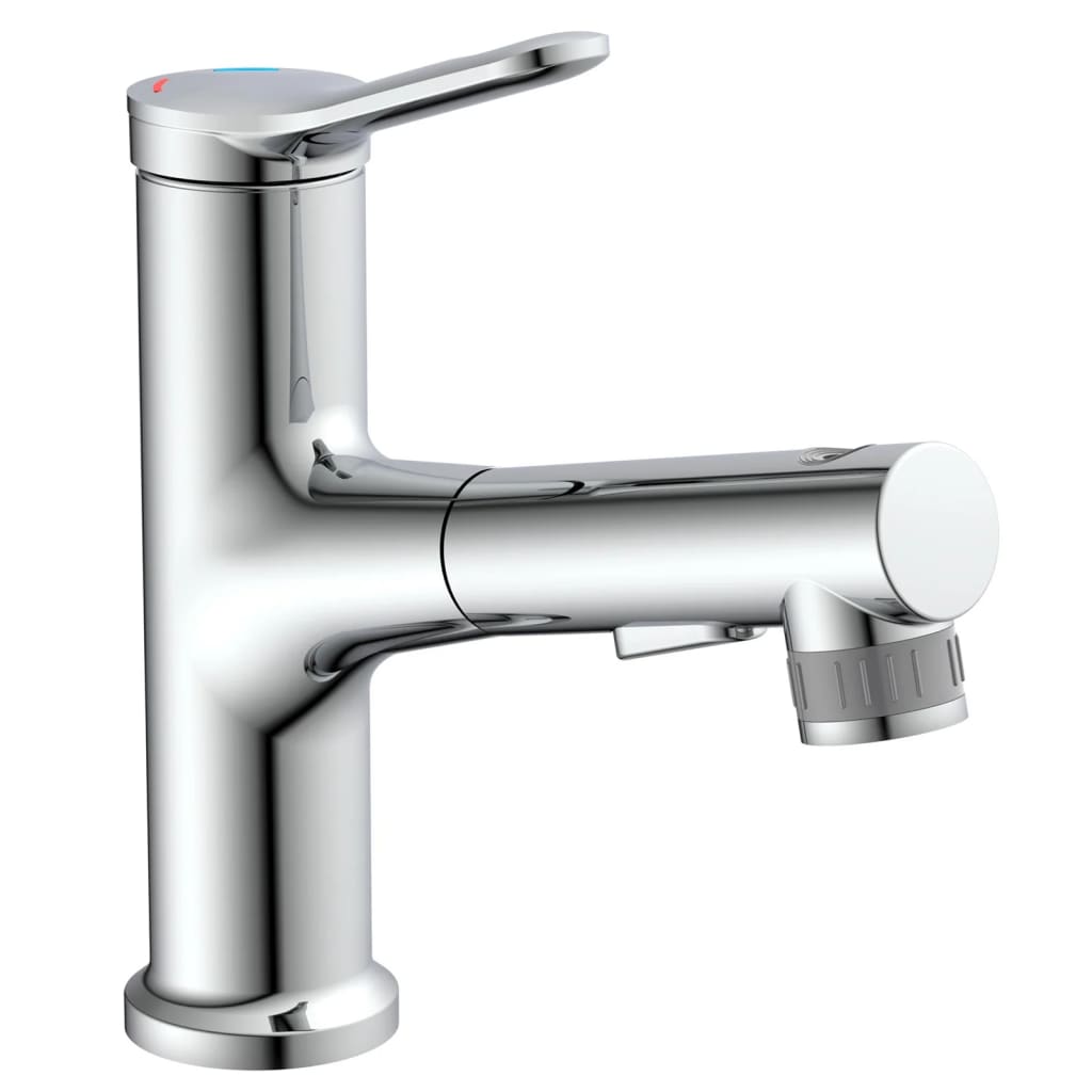 EISL Basin Mixer VARIABILE with Pull-out Spray Chrome - Bend