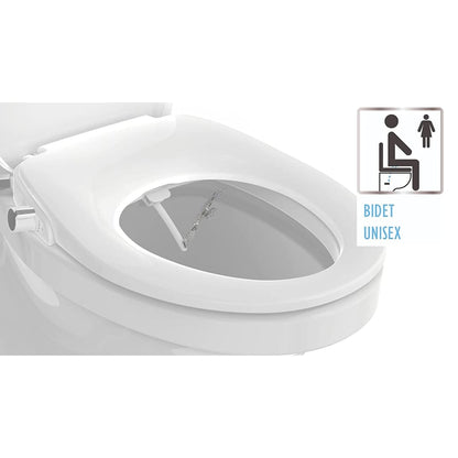 EISL Toilet Seat Soft Close with Sprayer Attachment White