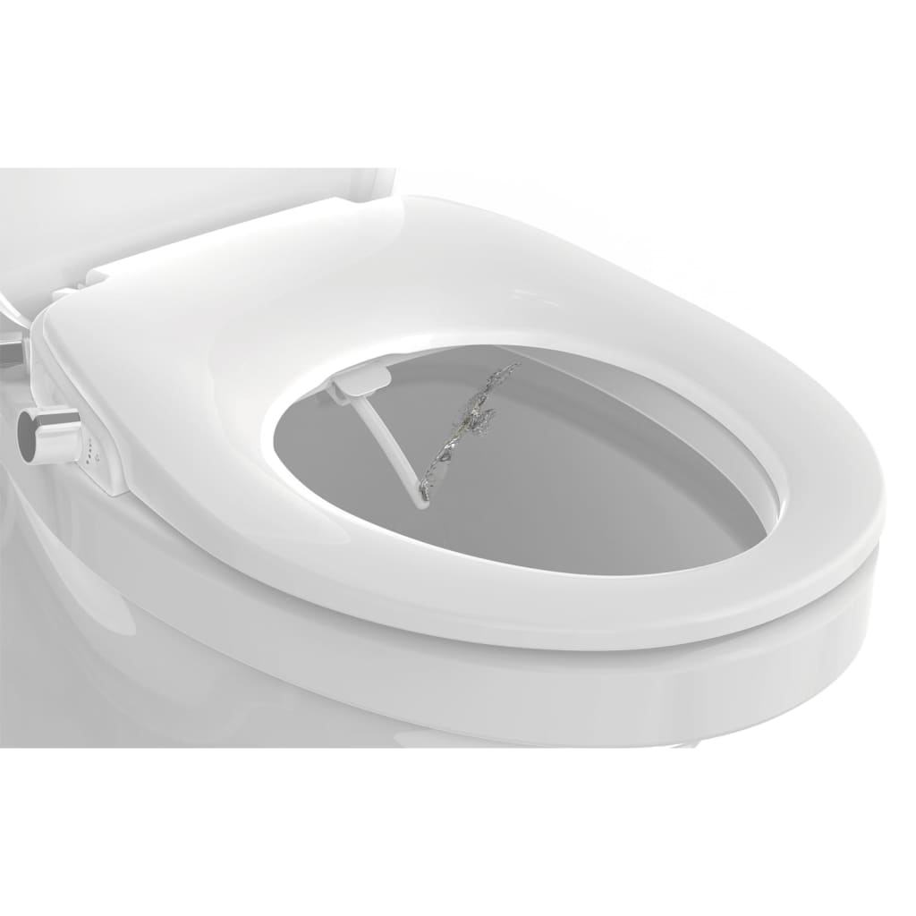 EISL Toilet Seat Soft Close with Sprayer Attachment White