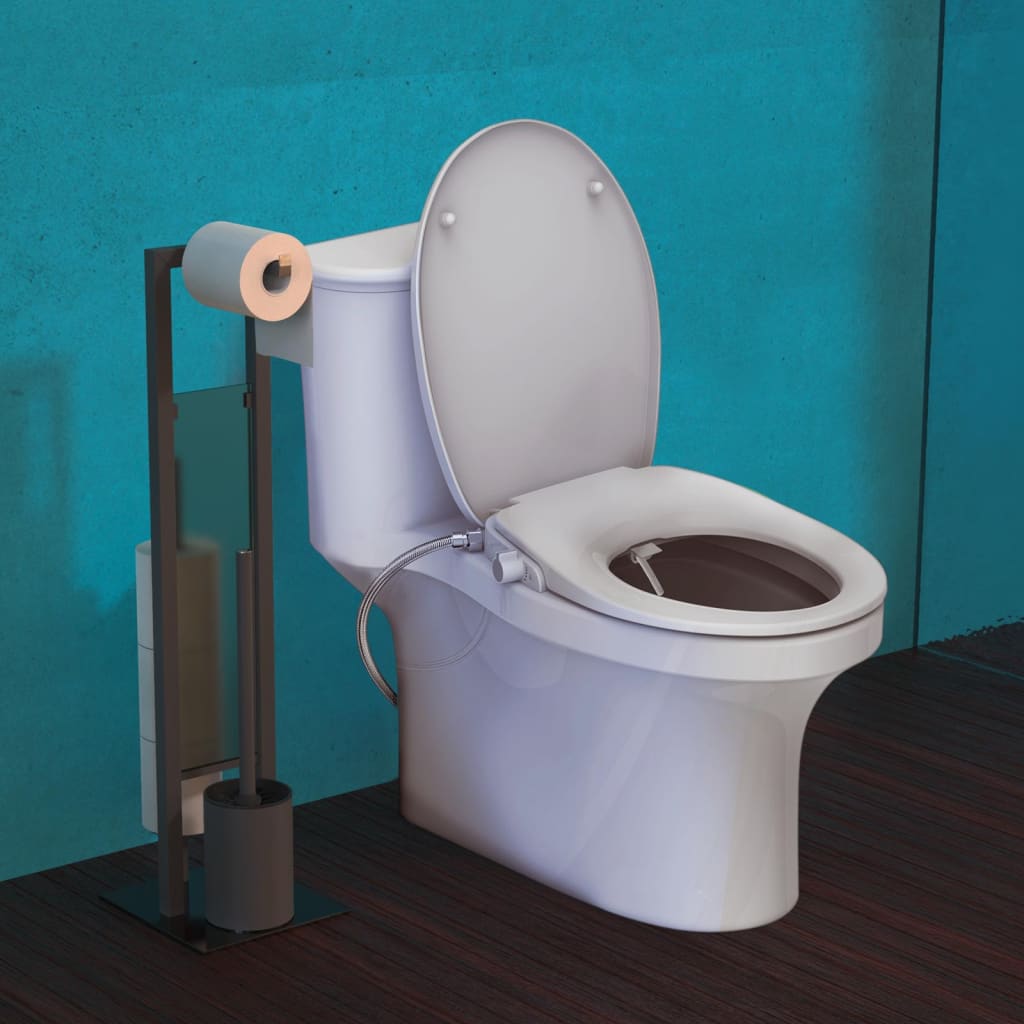 EISL Toilet Seat Soft Close with Sprayer Attachment White