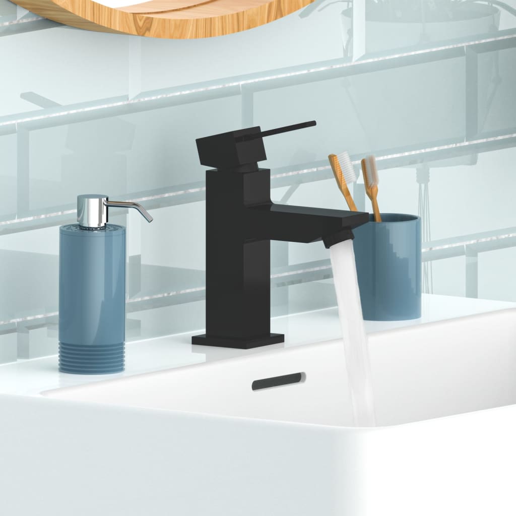 EISL Basin Mixer CALVINO Matte Black - Bend