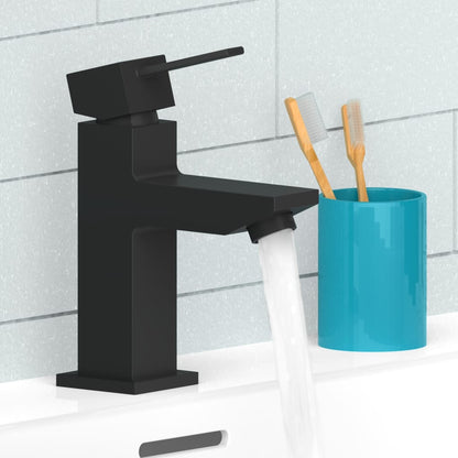 EISL Basin Mixer CALVINO Matte Black - Bend